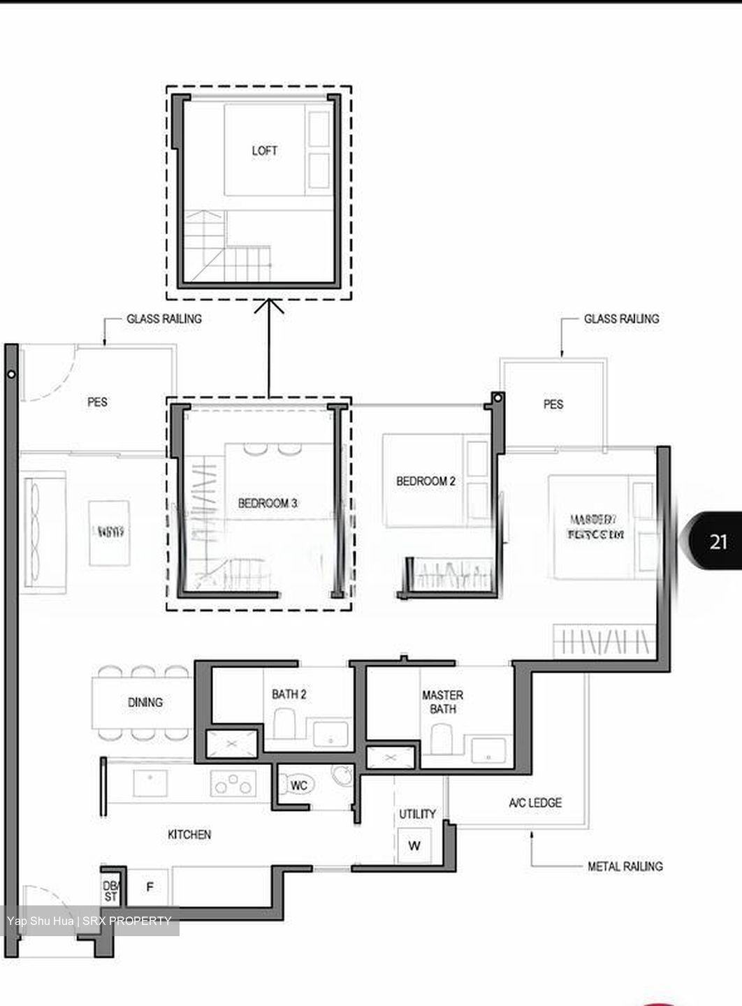 Parc Komo (D17), Apartment #525291581
